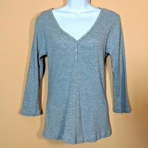 Soft Surroundings Thermal Top w/Swarovski Crystals